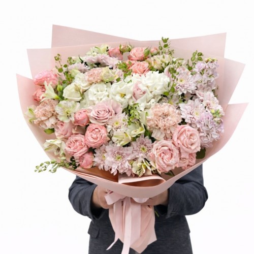 Soft Elegance – Pastel Buket