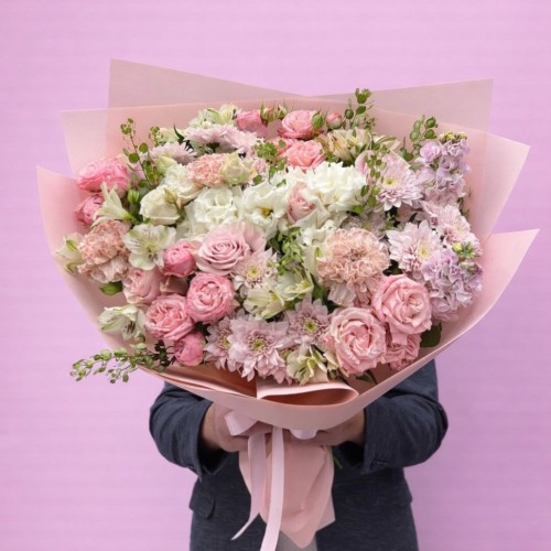 Soft Elegance – Pastel Buket