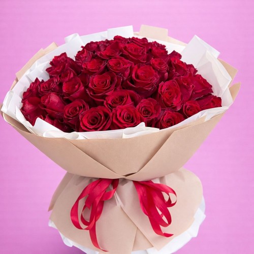 Red Classic – Kırmızı Gül Buketi