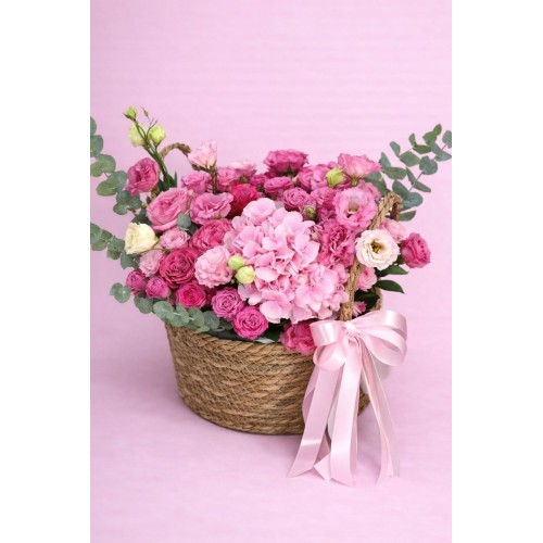 Pink Harmony – Premium Sepet Aranjman