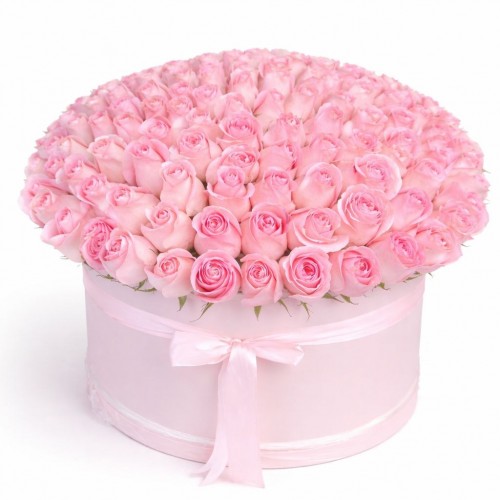 Pink Dream – 101 Pembe Gül Kutusu
