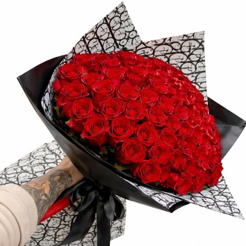 Red Passion 101 Gül Buketi